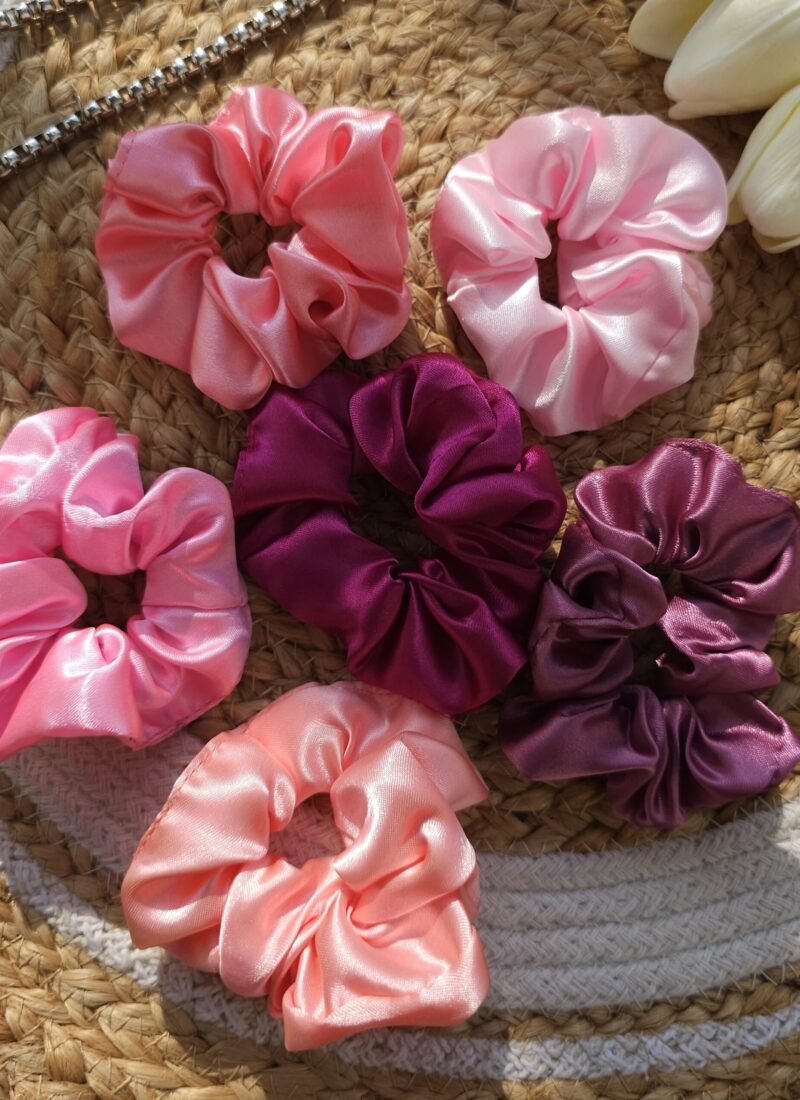 Best satin scrunchies for thick hair