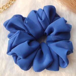 fluffy georgette scrunchies