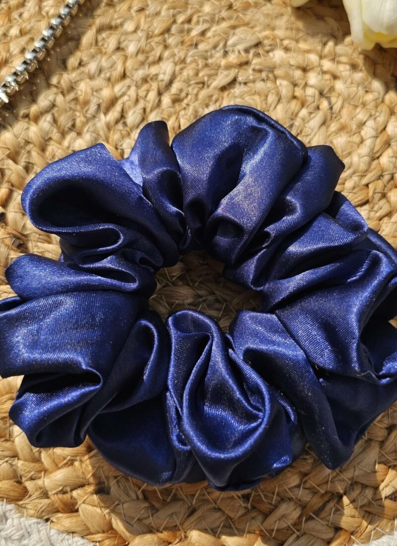 silky satin scrunchies