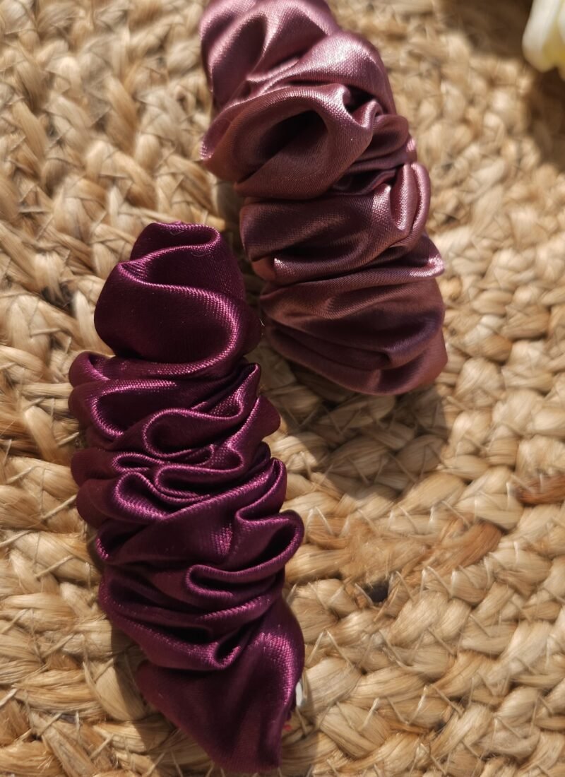 hair friendly satin clips