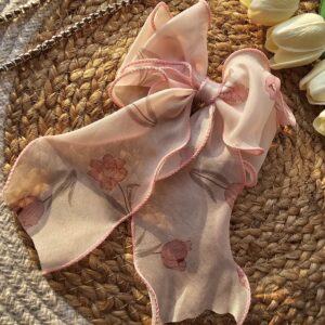 Light Pink Hair Bow