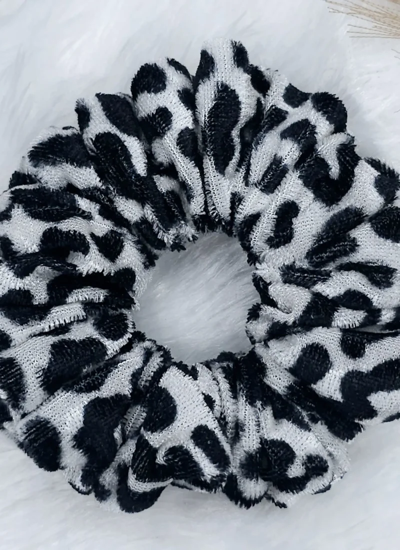 Printed velvet high premium quality velvet scrunchies