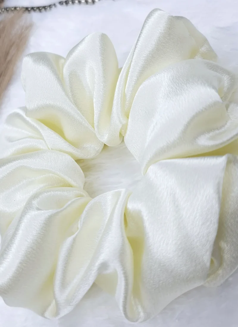 off white big size scrunchies