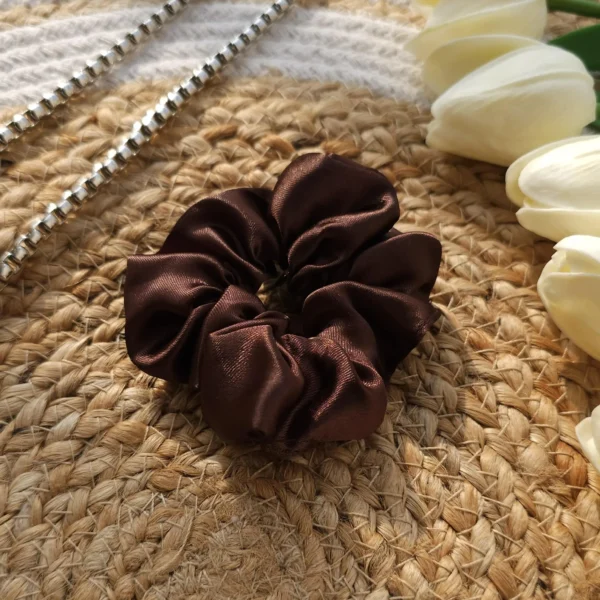 Coffeebite Satin Scrunchie - Image 2