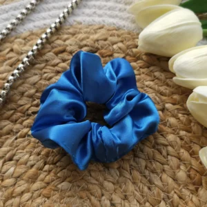 Premium satin hair scrunchies in Lucknow - The Stylish Gem Store