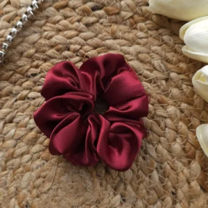 Sindoori Satin Scrunchie - Image 2