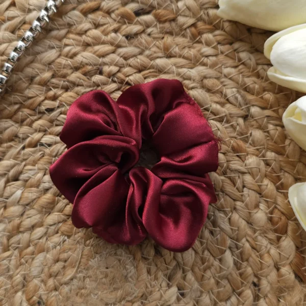 Sindoori Satin Scrunchie - Image 2