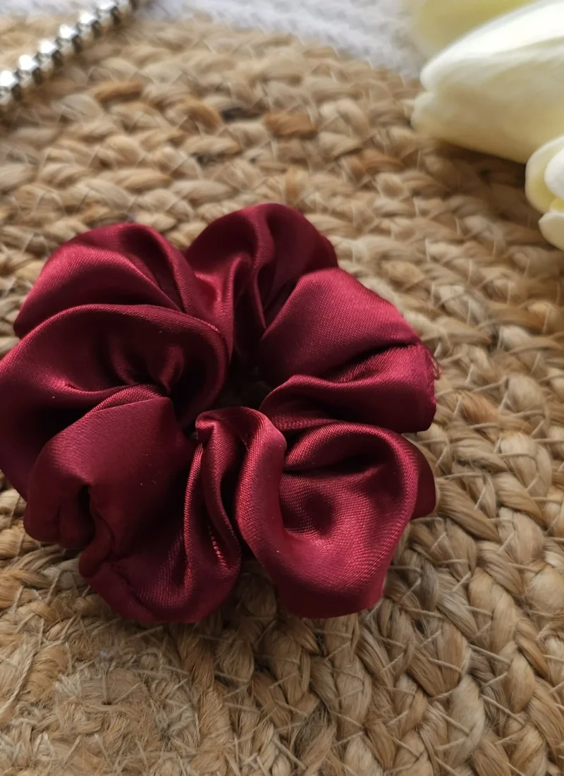 Elevate your ponytail with trendy scrunchies from The Stylish Gem.
