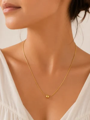 Golden Orbit Necklace - Image 2