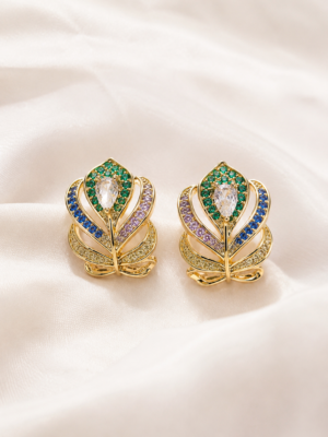 Emerald Grace Earrings - Image 2